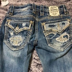 Men’s rock revival jeans